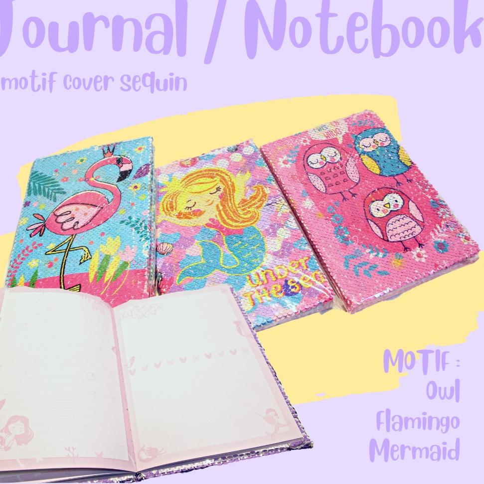 

(P-EUI} (✓} SALE KJ!! JOURNAL NOTE BOOK / BUKU DIARY / BUKU CATATAN / JURNAL NOTES CEWEK UNIK A5 SQUIN MOTIF UNICORN / FLAMINGO 2080 |pasti dikirim}