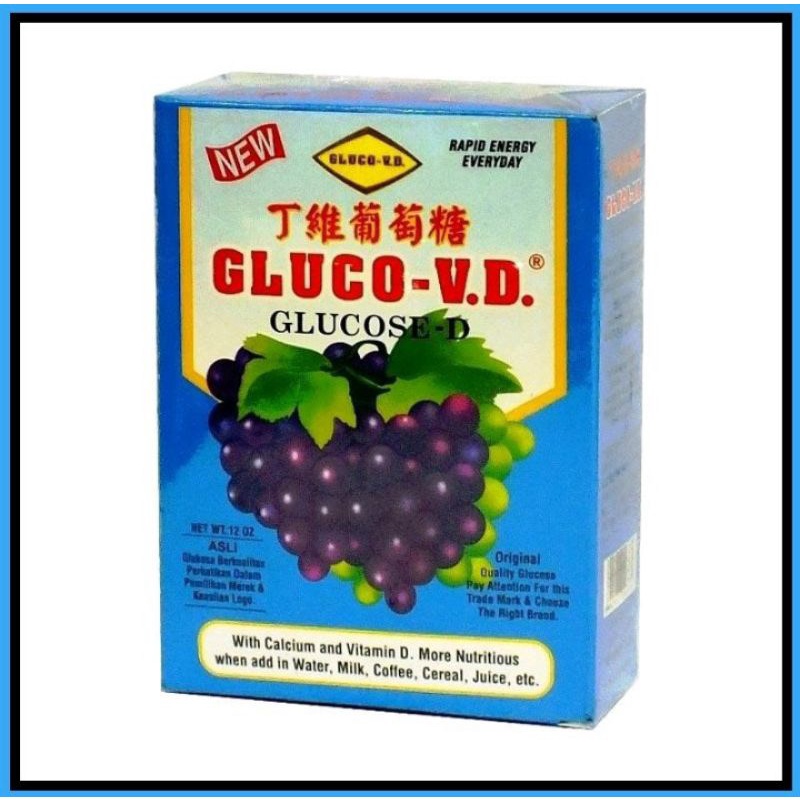 

Gluco-V.D / Gluco VD / Glucose D / Glukosa / Glukolin / Gula Anggur - Penambah Energi
