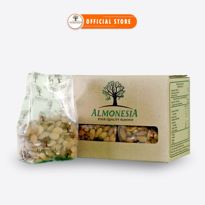 

Almonesia Natural Whole Almond - 4 x 250gr