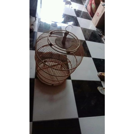 kandang perkutut polos