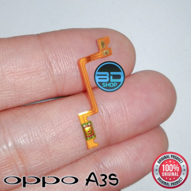 Jual ORIGINAL ASLI COPOTAN Flexible Flexi Tombol Power On Off Oppo A3S 