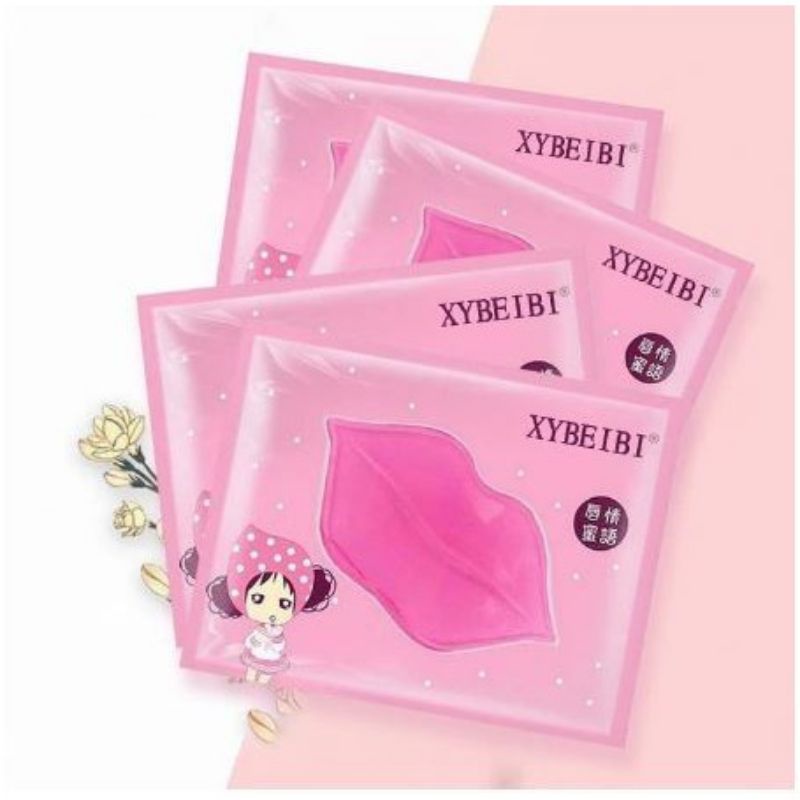 MASKER BIBIR COLAGEN Pelembab Bibir Kering Pecah Lip Mask Moisturizing Terlaris Masker Bibir Wanita