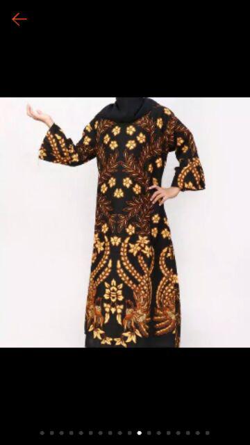 - Sania Ruffle Batik Couple Ori Ndoro Jowi Dnt Garansi Termurah Shopee - Couple Batik Keluarga