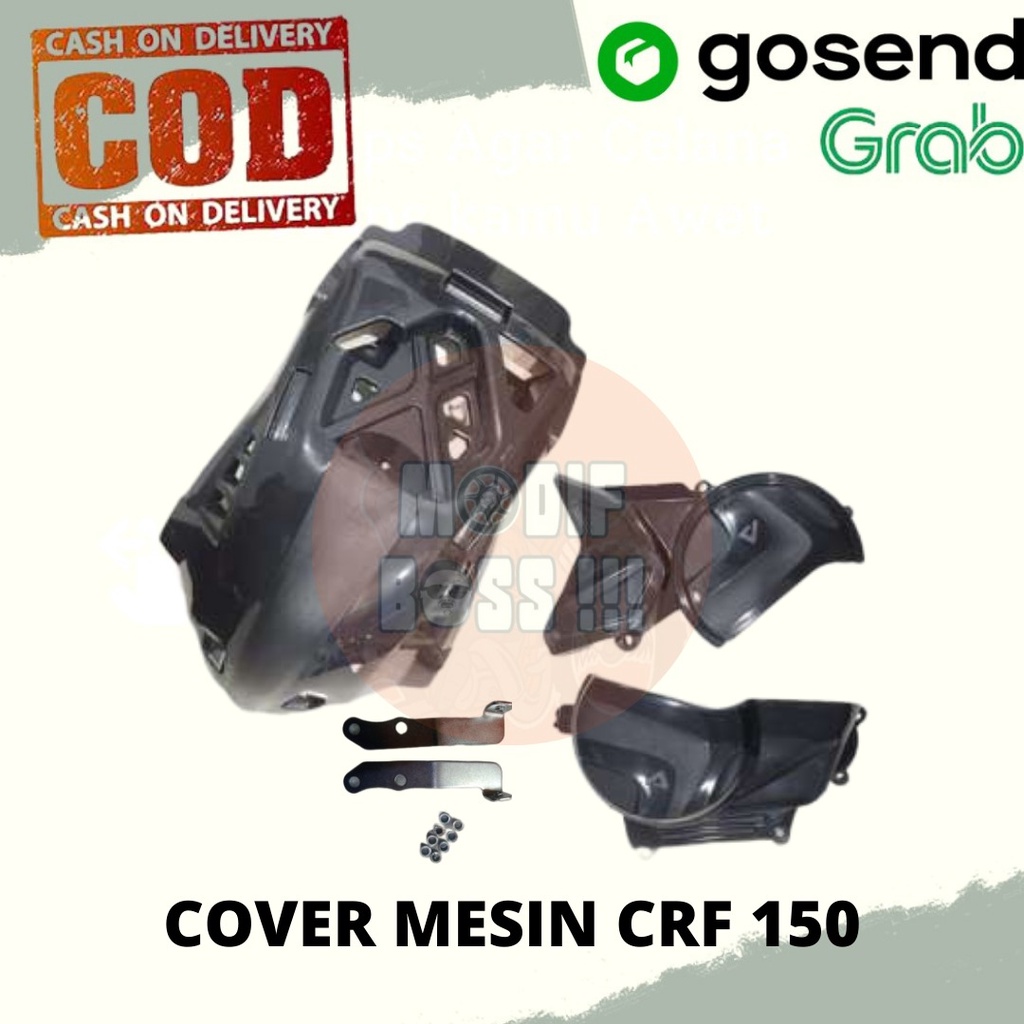 TUTUP MESIN SET CRF150/ENGINE GUARD CRF150/TUTUP MESIN CRF SRX/ TUTUP MESIN HONDA CRF 150 NEW
