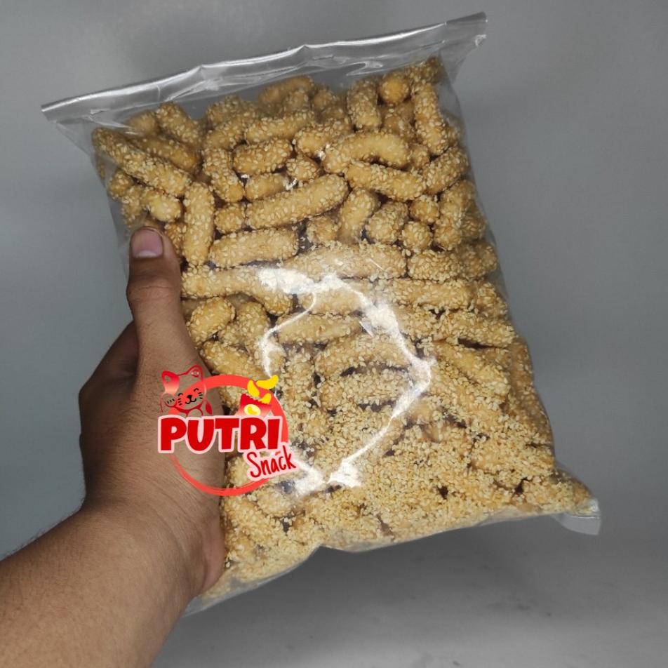 

Siap Kirim--Keciput Wijen / Onde Onde Wijen 250gr+ Kue Kering