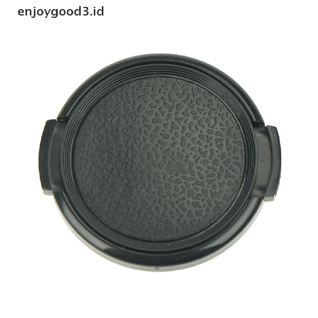 2pcs Tutup Lensa Snap On Bahan Plastik Ukuran 46mm Untuk Kamera Slr Dslr Dv Sony