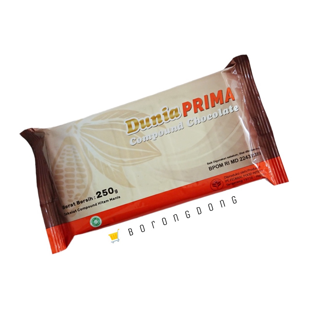 

Dunia Prima DCC/ Dark Chocolate Compound 250g