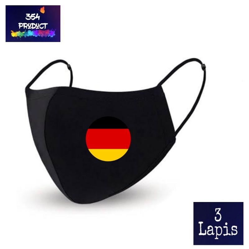 Masker Kain Germany | Euro Germany | UEFA 2020 Germany