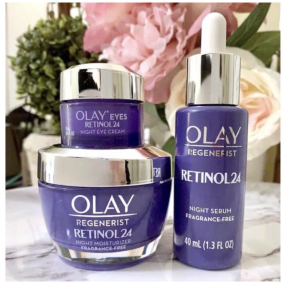 Olay RETINOL 24 Anti Aging Skincare Serum / Eye Cream / Night Cream