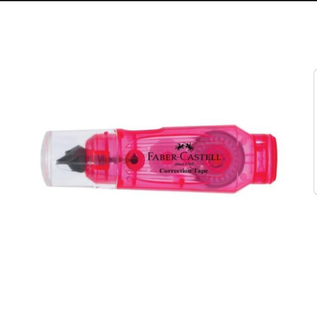 

Mini Correction Tape Pink Faber Castell / Tipe X kertas