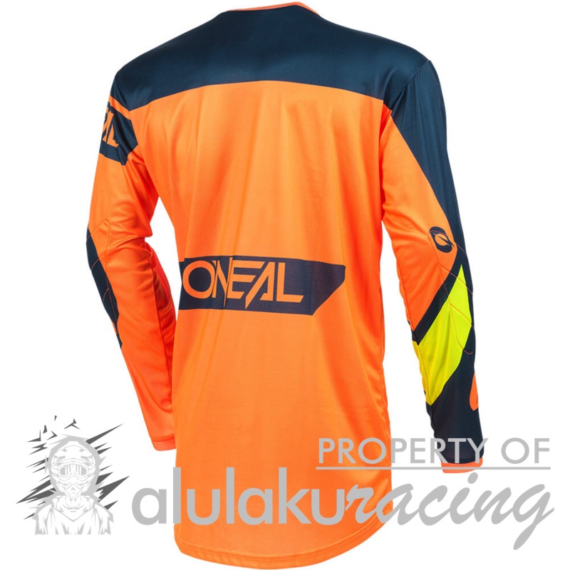 Jersey with Pants Oneal 2021 Element Racewear Orange Blue - ON003