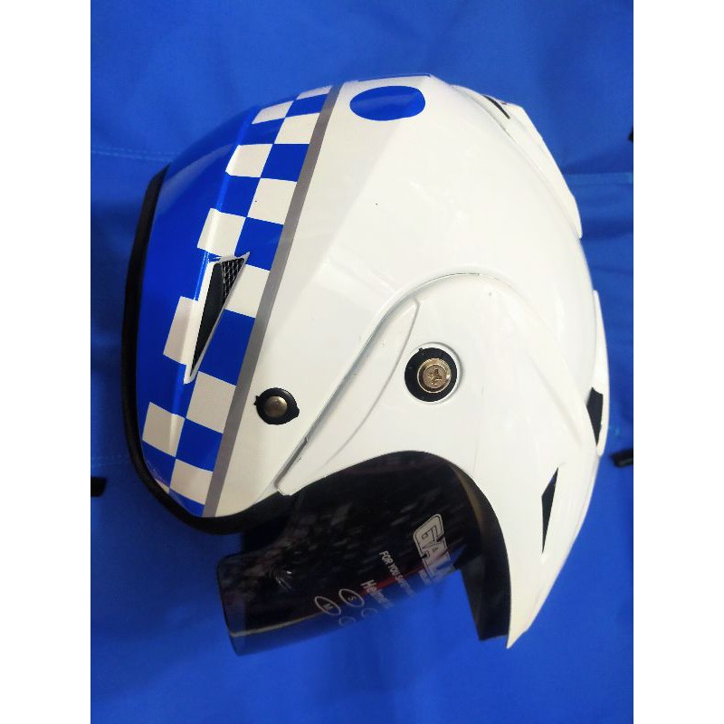 HELM HALF FACE MODEL POLICE SNI