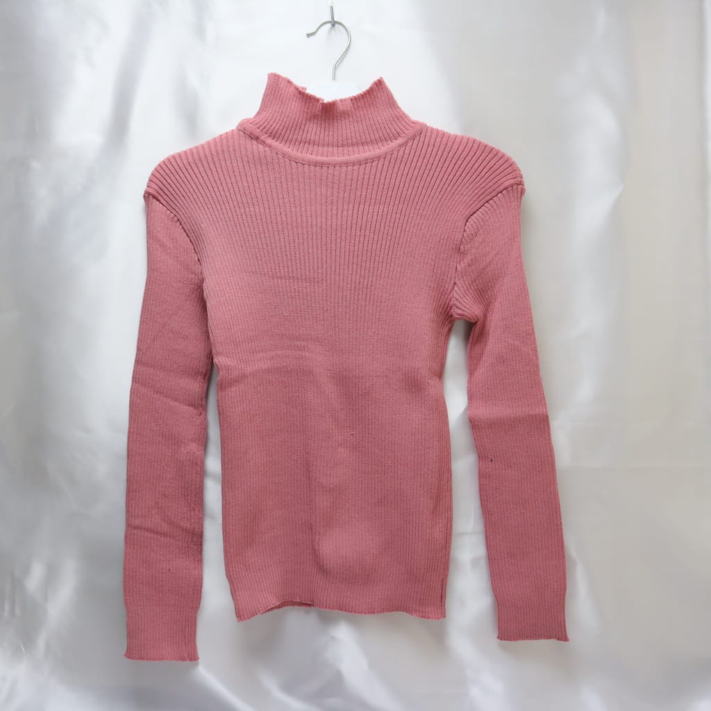 Pretty turtleneck sweater / atasan rajut wanita / atasan rajut / baju rajut/ turtleneck/korean style