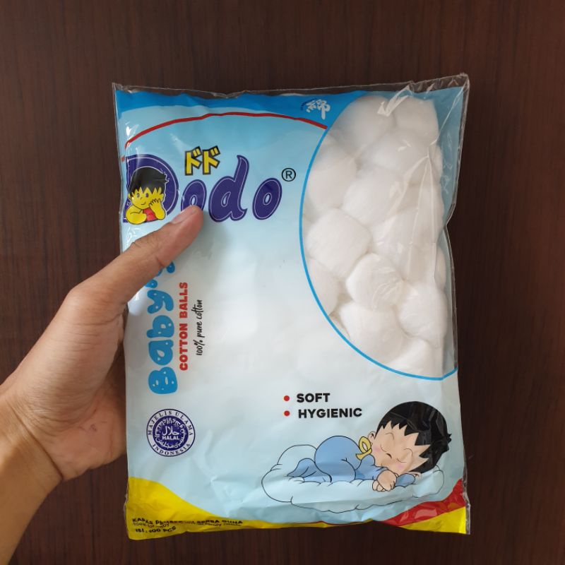 Kapas Medisoft Cotton Ball 120 Balls / Dodo 100 Ball Kapas Lembut Bayi / Kapas Bulat