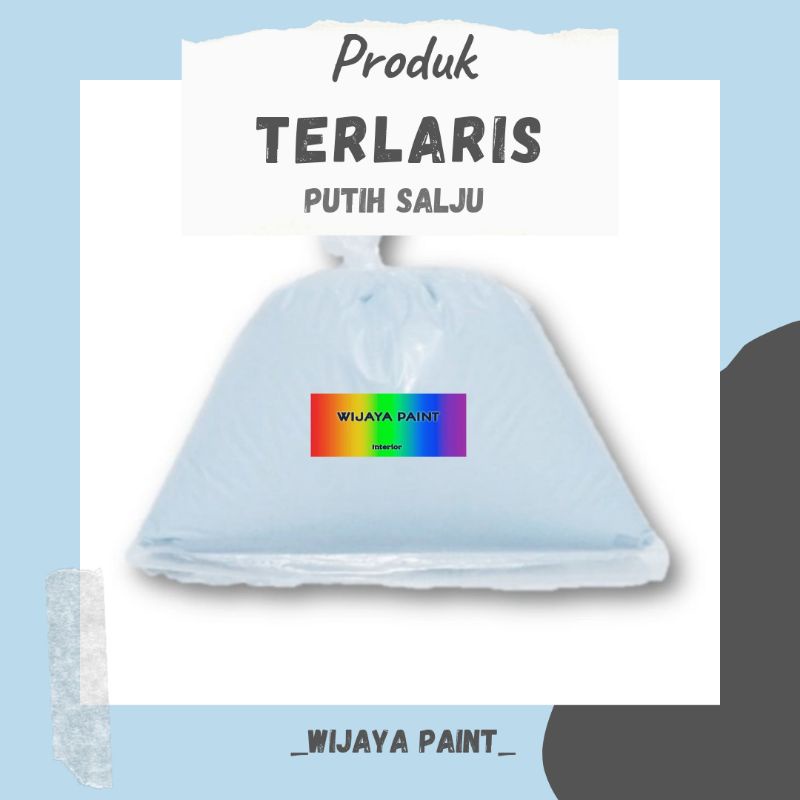 CAT TEMBOK KILOAN WARNA PUTIH SALJU KEMASAN 2KG
