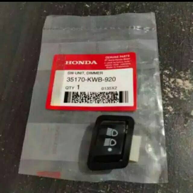 Tombol dim 3 titik honda