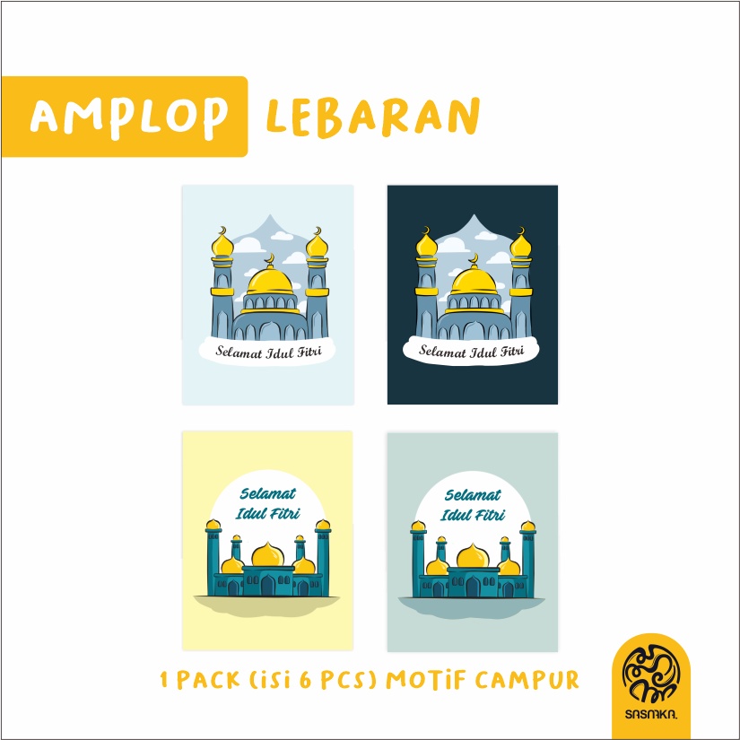 

Amplop Lebaran Kecil | 7x9 cm