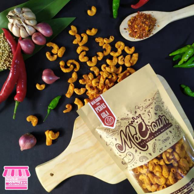 

Makaroni MaCrown Rasa Pedas Gila 120gr