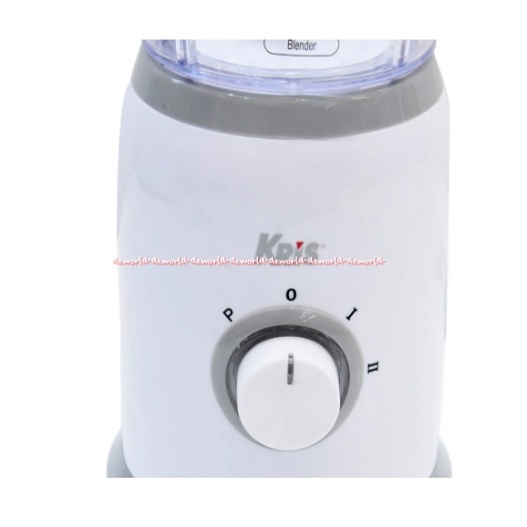 Kris Blender Grinder Jug Bahan Plastik 1.2L Alat Pelumat Untuk Makanan Buah Bahan Plastik Sayuran 1.2Liter Krischef