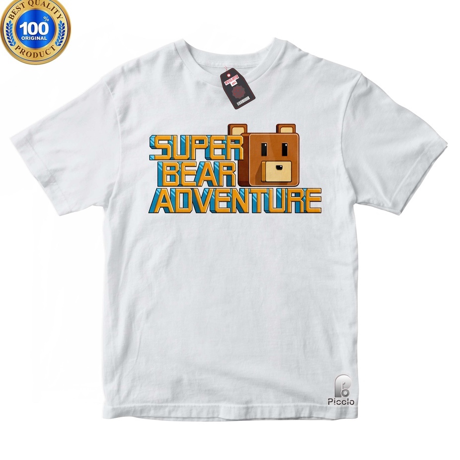 KAOS ATASAN ANAK SUPER BEAR ADVENTURE USIA 2-10thn