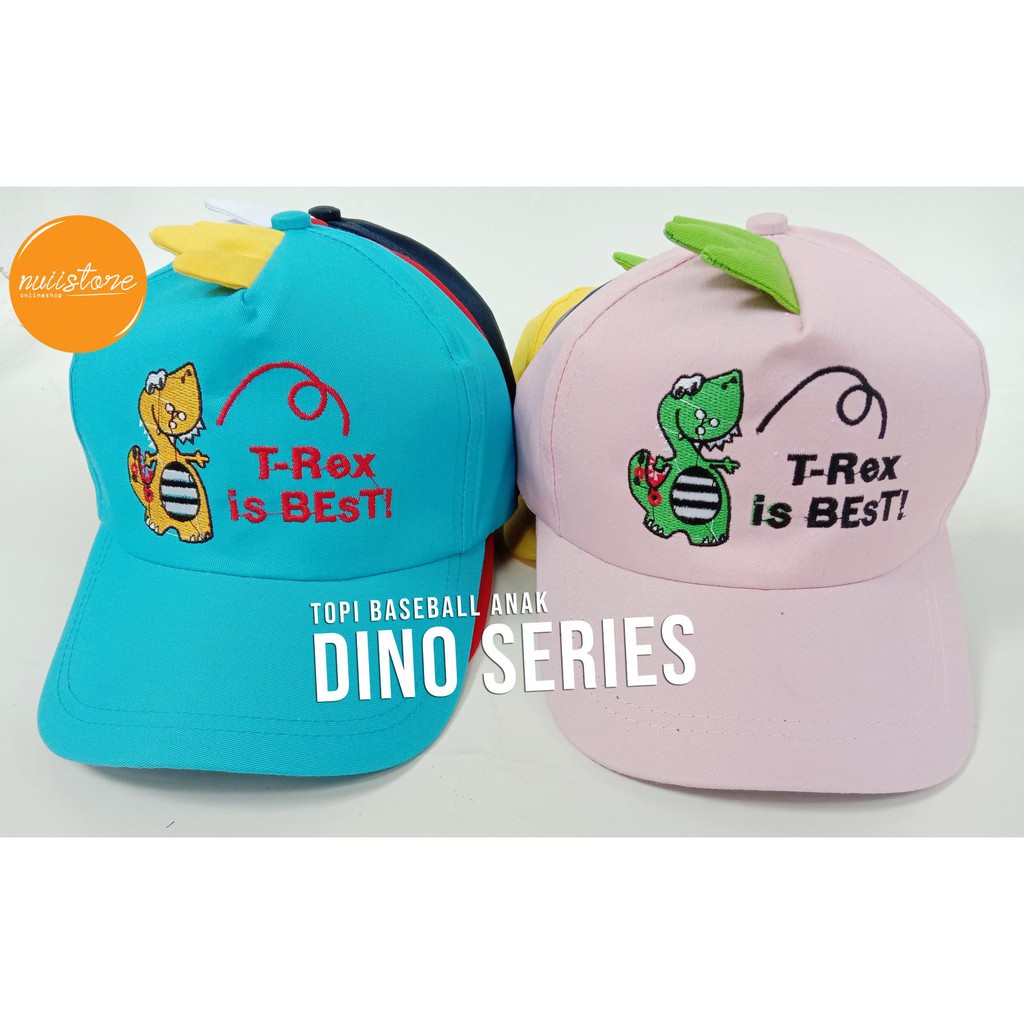 topi anak / topi baseball dino / topi baseball anak / topi anak bordir