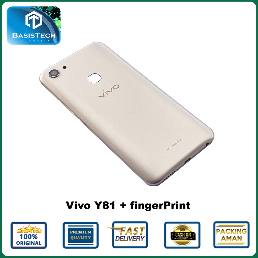 BACK COVER BACKDOOR CASING VIVO Y81 + FINGERPRINT