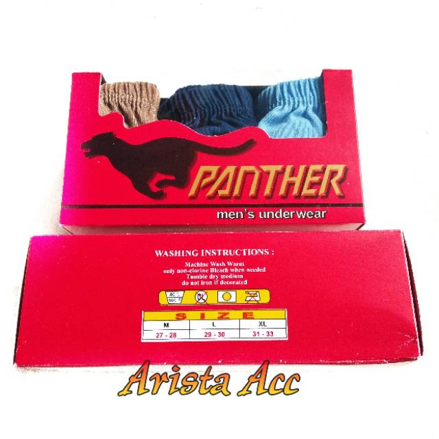 [Isi 3pcs] CD Murah Pria / Celana Dalam Pria / CD Pria / CD Panther / celanadalam pria Panther