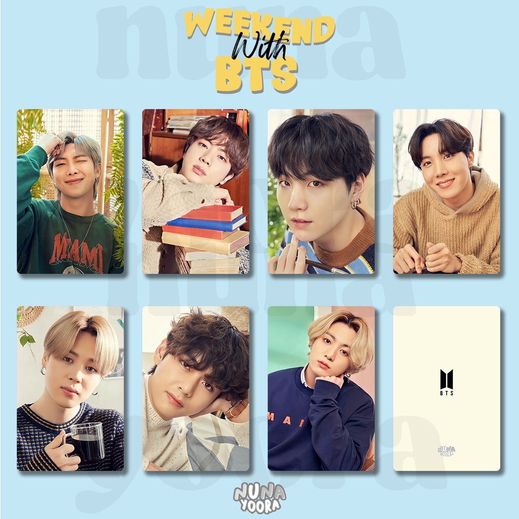 WEEKEND WITH BTS PHOTOCARD SET