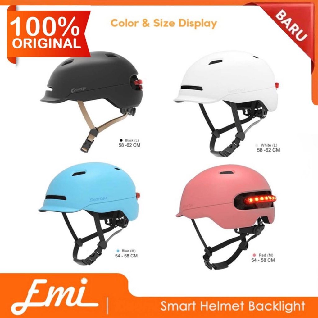 Smart Helmet Backlight Waterproof Smart4u EMI