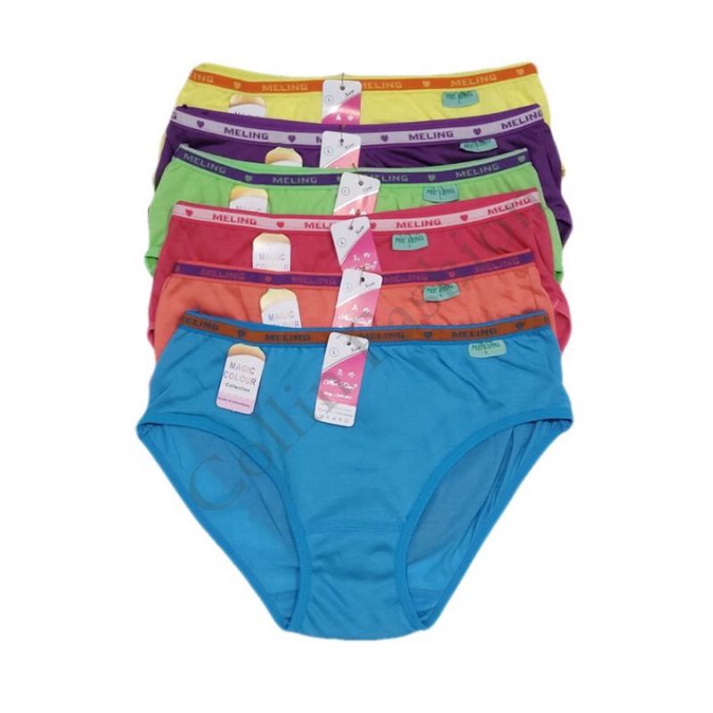 12 PCS/Lusinan Celana Dalam Wanita Cd Perempuan Meiling Art 1091