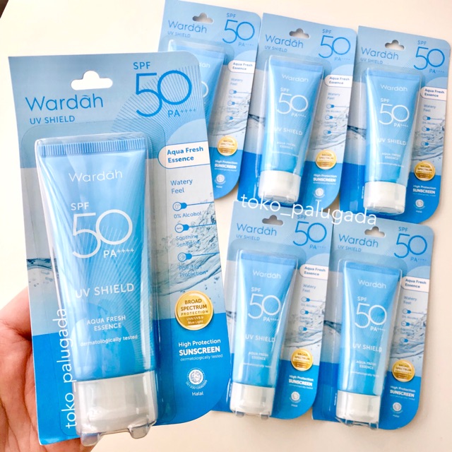 [BISA COD] Wardah UV Shield Sunscreen Light Matte Sun Stick - Wardah UV Shield Sunscreen Gel - Wardah Sunscreen Stick Wardah sunscreen