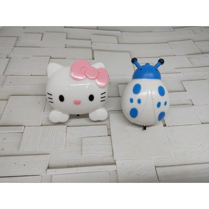 lampu tidur colok motif led