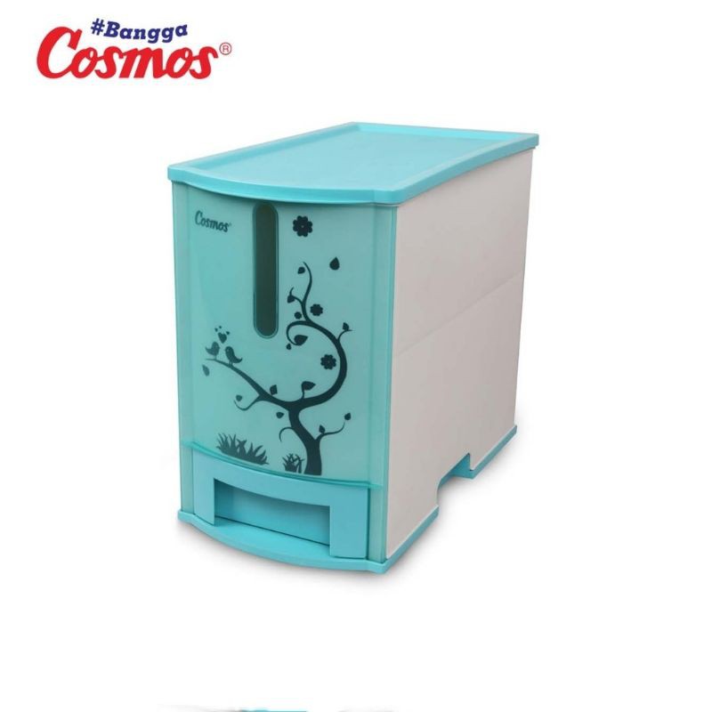 Rice Dispenser / Tempat Penyimpanan Beras Cosmos FIFO 007