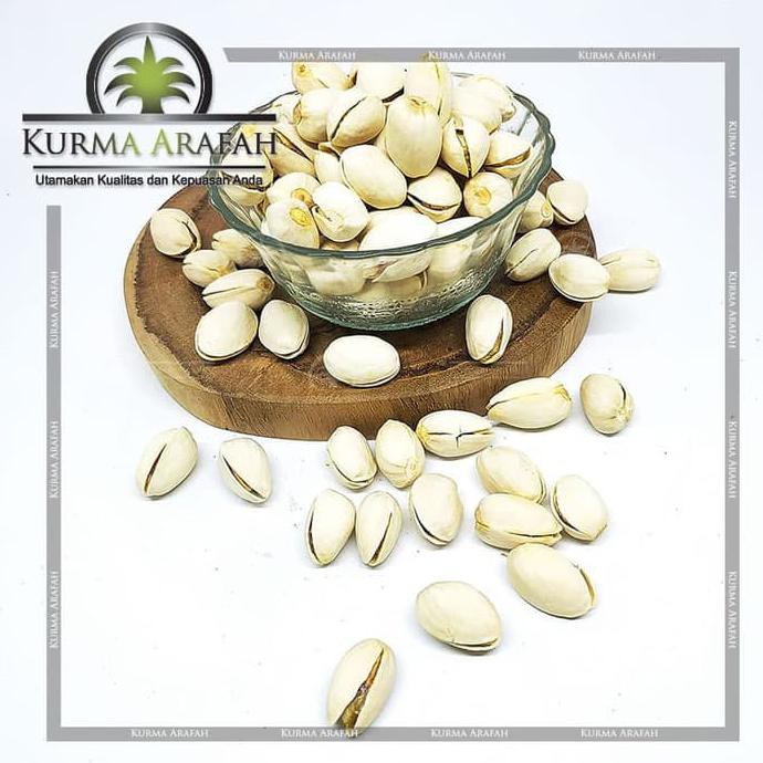 

Kacang Pistachio 250 Gr Fustuk Camilan Sehat Import Kacang Arab