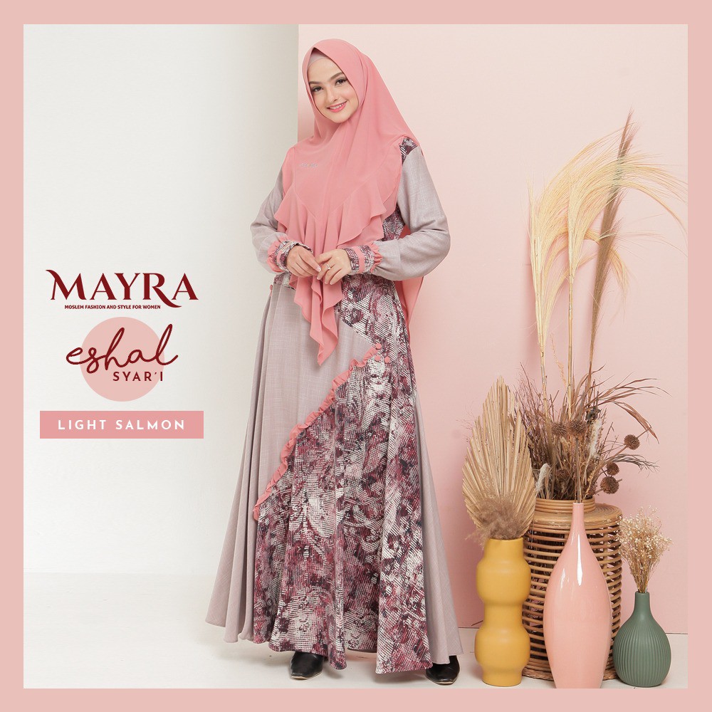 SET GAMIS SYARI ESHAL MAYRA ORI TERBARU