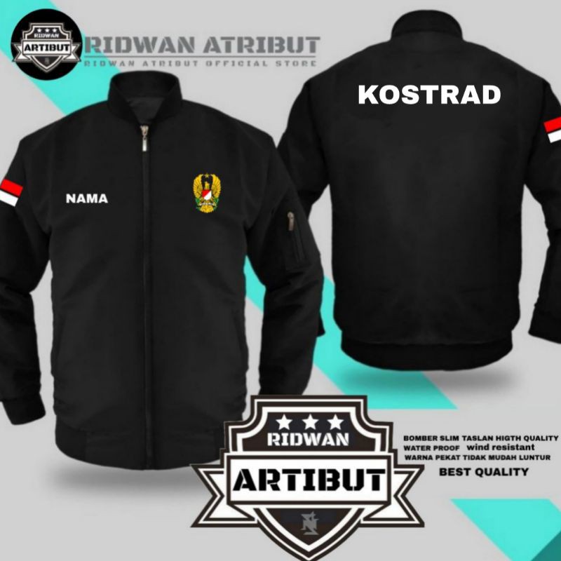 JAKET BOMBER BIG SIZE KOSTRAD (TNI AD)