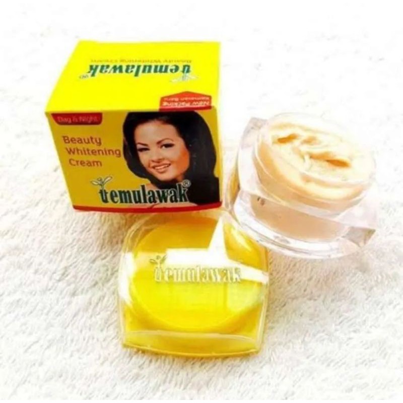 Cream Temulawak siang malam