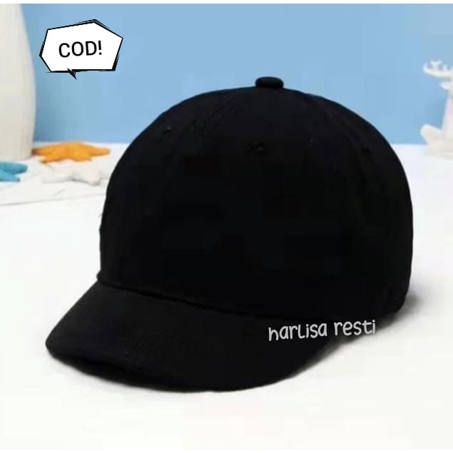 Topi PLAIN BASEBALL Hat Cap Casual Sport Distro Polos Pria Wanita