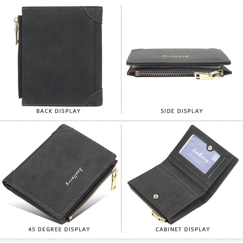 DOMPET BAELLERRY WANITA ORIGINAL LATUSE WA366B5 LIPAT IMPORT KECIL SLOT KARTU UANG RESLETING KOIN MINI PENDEK PREMIUM KOREA BATAM BRANDED