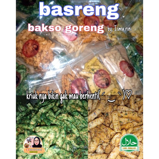 

basreng enak gurih by Isma rini 250gr