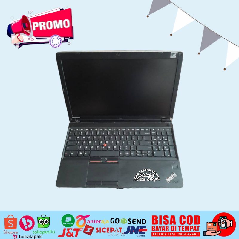 Laptop Lenovo ThinkPad Edge E520 Core i3 4GB 320GB Numpad Keyboard mulus bagus bonus apl siap pakai