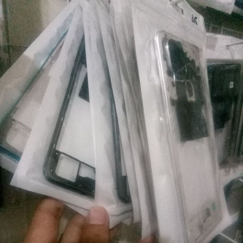 Tulang Tengah Bazel - Rangka Mesin - Frame Mesin Oppo A15 | A 15 Original