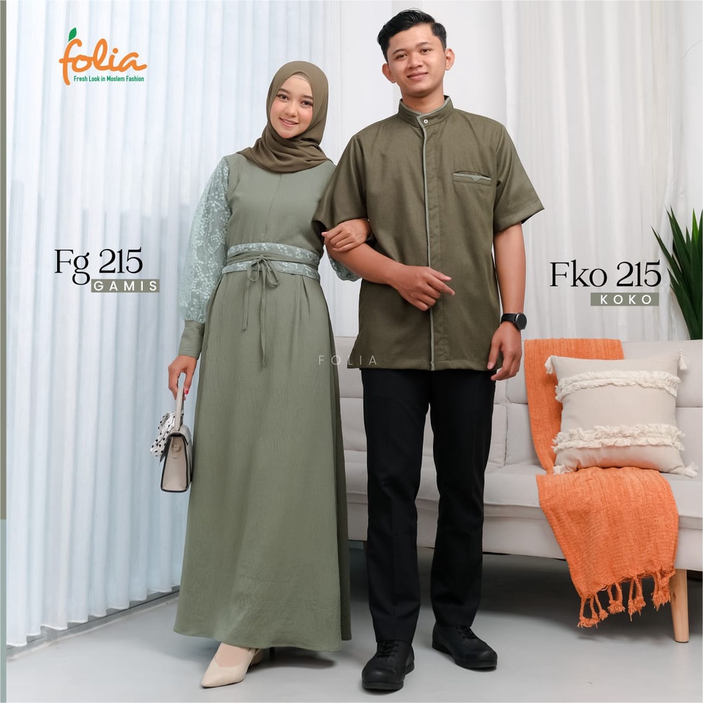 COUPLE SERIES FOLIA GAMIS FG 215 & KOKO FKO 215 ASPEN GREEN