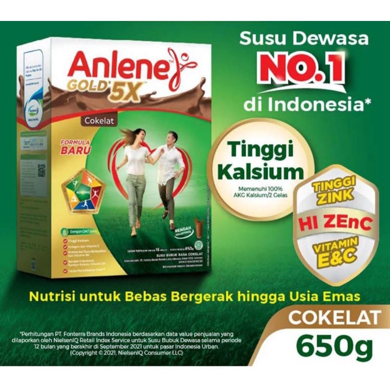 

Anlene Gold Cokelat 650gr