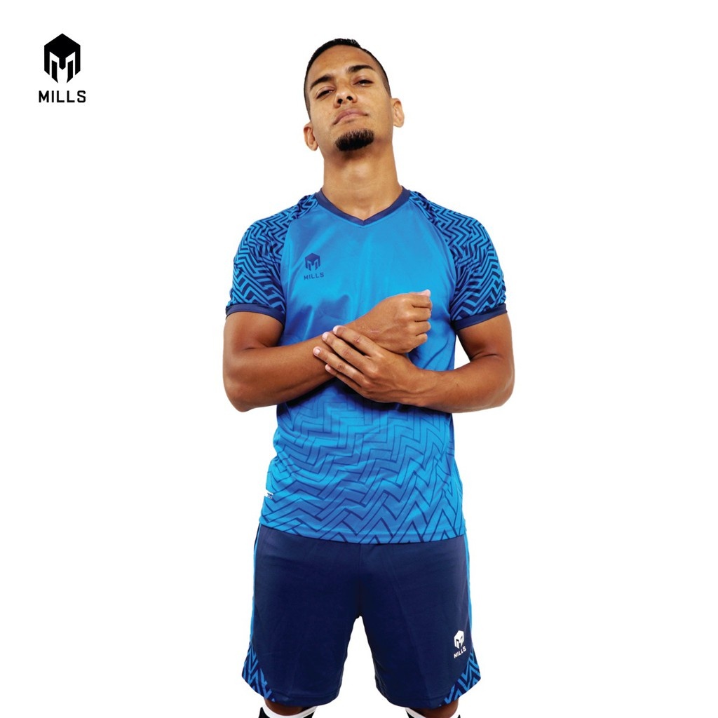 MILLS BAJU OLAHRAGA SEPAK BOLA FOOTBALL FUTSAL SOCCER JERSEY WAVE 1028 ORIGINAL