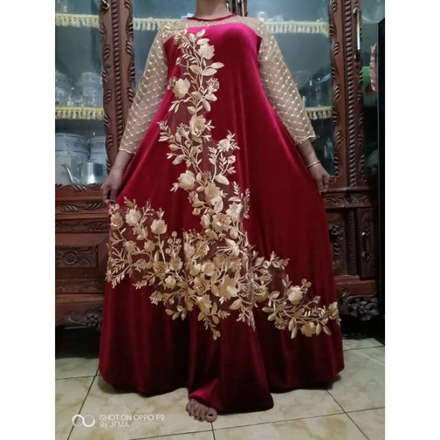 Gamis bludru