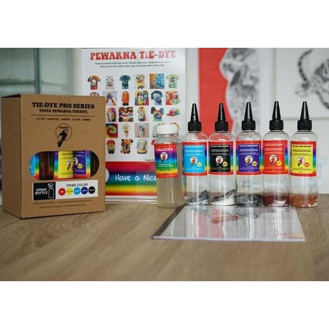 

{{BAYAR DI TEMPAT}} Promo Pewarna Tie Dye Merk Parrot 5 Warna /Pewarna Kain Tipe Cone TERBATAS [Kode