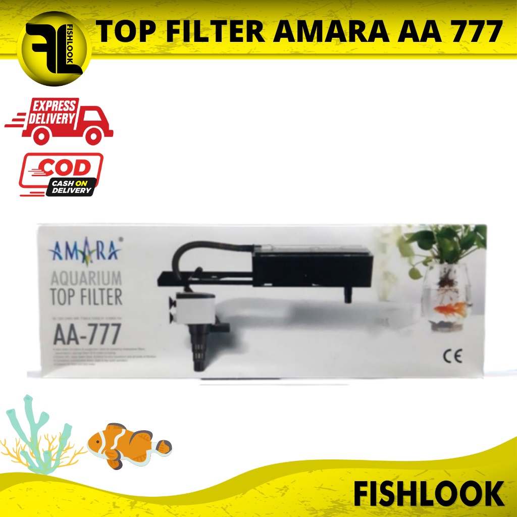 TOP FILTER AMARA FILTER ATAS 777 AQUARIUM AQUASCAPE