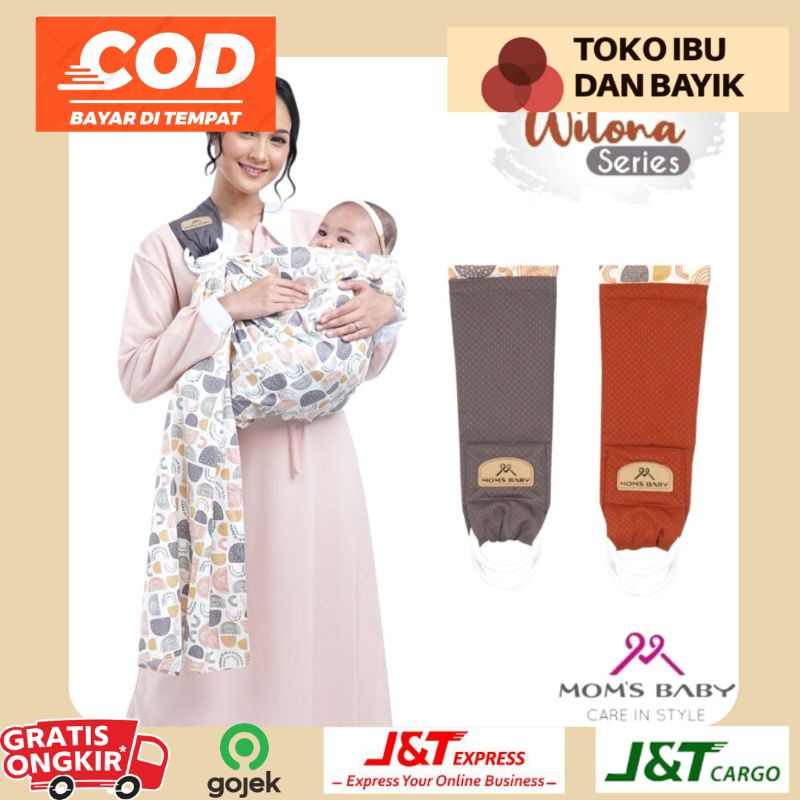 Moms Baby Gendongan Samping Multifungsi Wilona Series - MBG1020