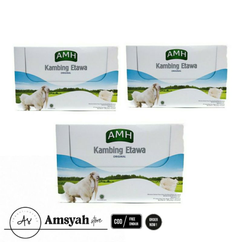 

AMH SUSU KAMBING ETAWA Rasa Vannila dan Jahe